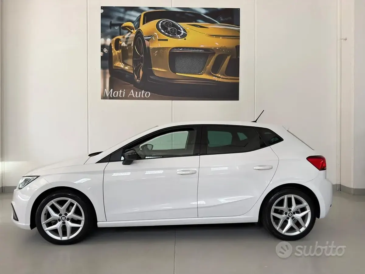 Usata Seat Ibiza FR 110 CV (80 kW) 2021 Bianco Utilitaria
