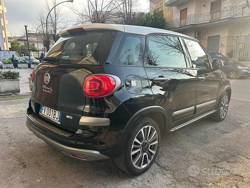 Usata Fiat 500L Cross 95 CV (69 kW) 2018 Nero Monovolume
