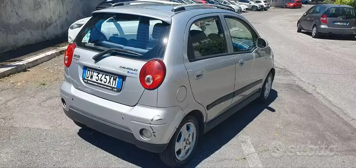 Usata Chevrolet Matiz 67 CV (49 kW) 2009 Grigio Utilitaria