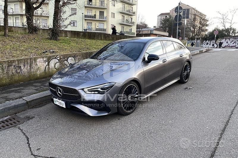 Usata Mercedes CLA200 Shooting Brake AMG Line Premium 150 CV (110 kW) 2024 Grigio Station wagon