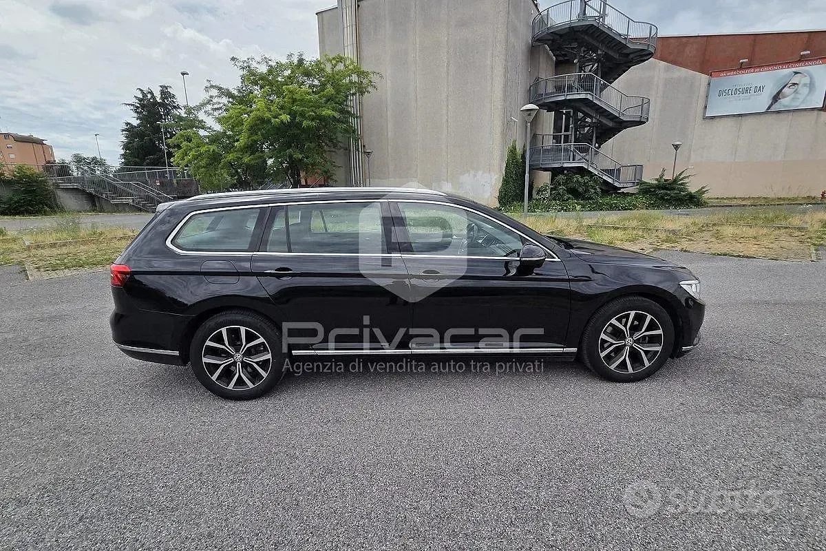 Usata VW Passat Business 150 CV (110 kW) 2015 Nero Station wagon