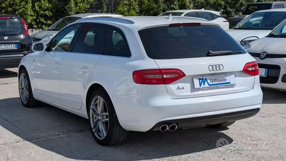 Usata Audi A4 S-Line 177 CV (130 kW) 2014 Bianco Station wagon