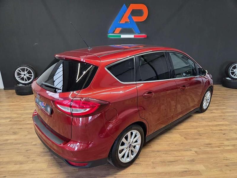 Usata Ford C-MAX Titanium 120 CV (88 kW) 2016 Rosso Monovolume
