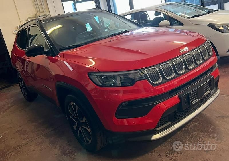 Usata Jeep Compass Limited 131 CV (96 kW) 2022 Rosso SUV