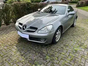 Usata Mercedes SLK200 184 CV (135 kW) 2009 Grigio Cabrio