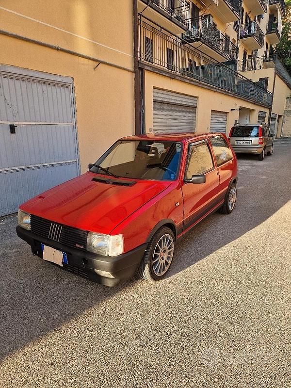 Usata Fiat Uno 105 CV (77 kW) 1987 Rosso Utilitaria