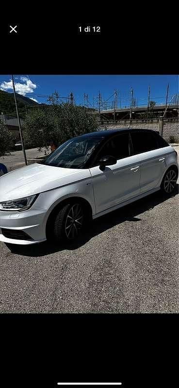 Usata Audi A1 Sportback S-Line 90 CV (66 kW) 2016 Bianco Utilitaria