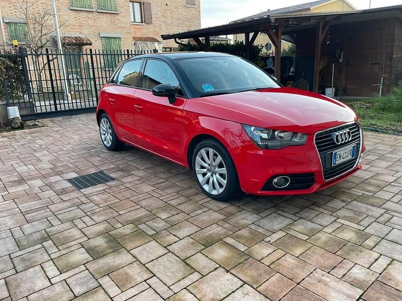 Usata Audi A1 2012 Rosso Utilitaria