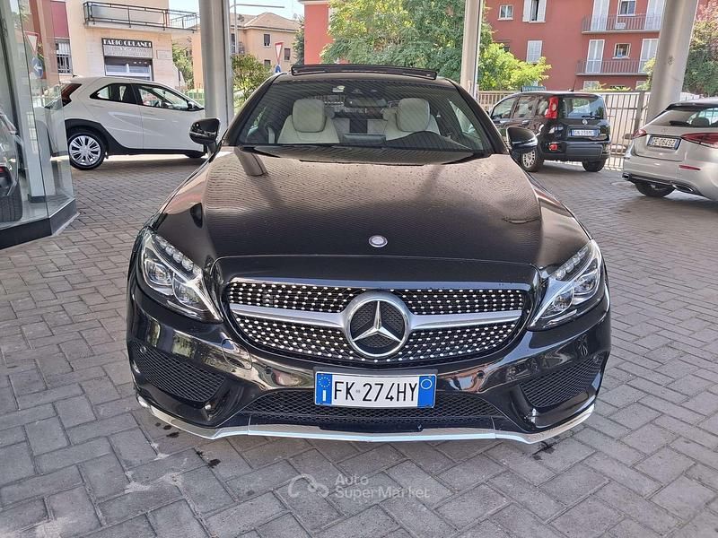 Usata Mercedes C250 Premium Plus 204 CV (150 kW) 2017 Nero Coupé