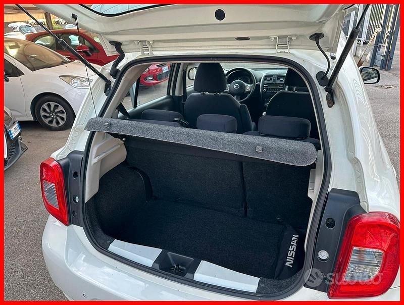 Usata Nissan Micra Acenta 80 CV (58 kW) 2015 Bianco Utilitaria