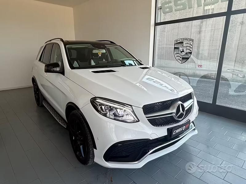 Usata Mercedes GLE350 Premium Plus 258 CV (189 kW) 2015 Bianco Station wagon