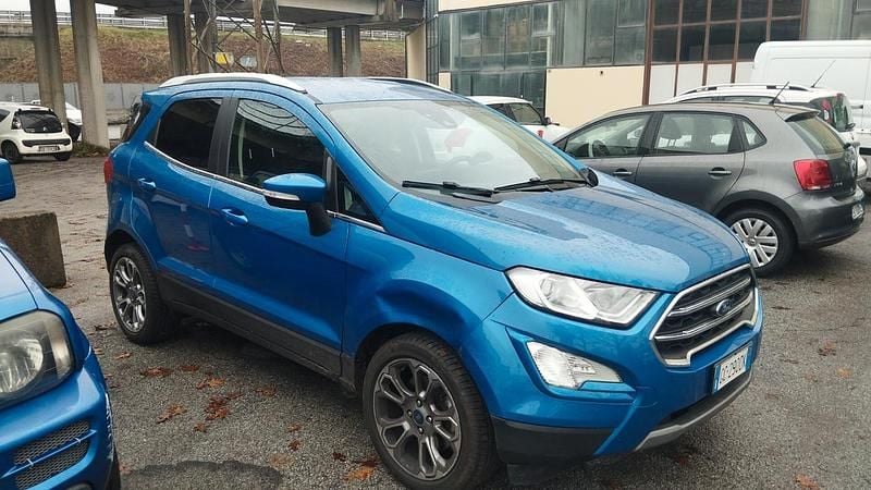 Usata Ford Ecosport Titanium 95 CV (69 kW) 2020 Blu SUV