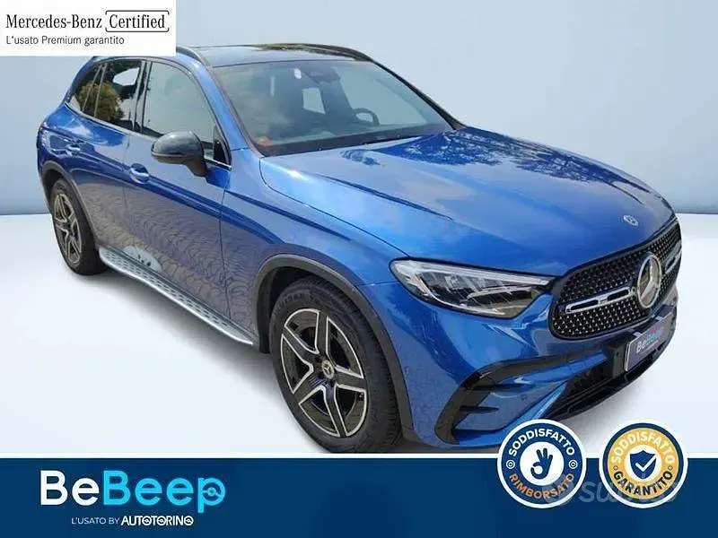 Usata Mercedes GLC220 Advanced 197 CV (144 kW) 2023 Blu metallizzato SUV