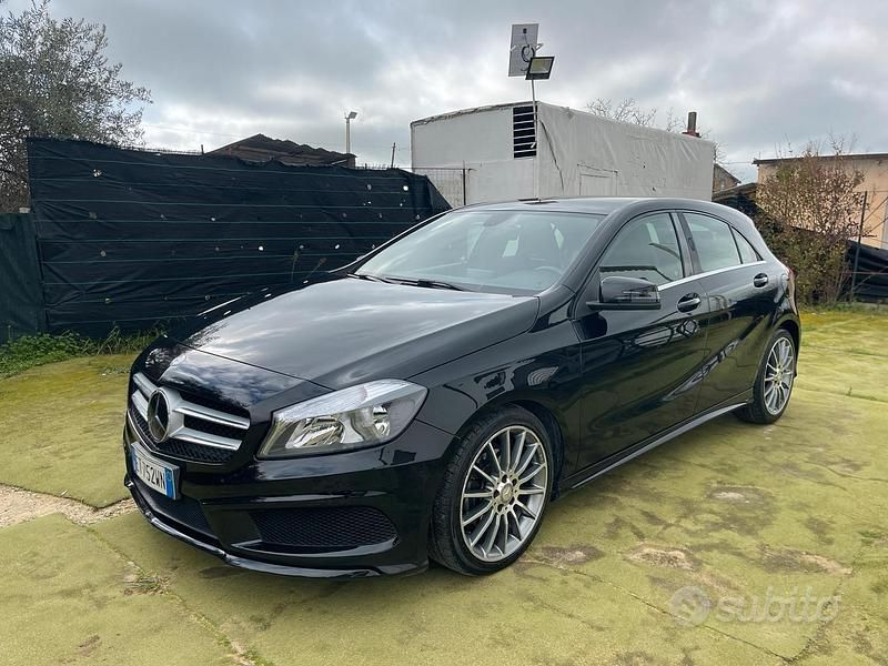 Usata Mercedes A200 2015 Nero Berlina