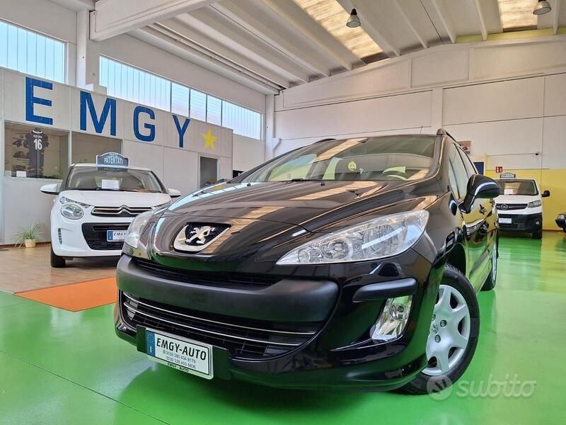 Nero Usata 2010 Peugeot 308 Premium Station wagon | 7900 € - Immagine 1/2