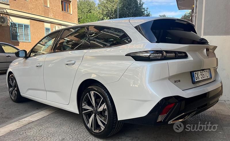 Usata Peugeot 308 Allure 130 CV (95 kW) 2022 Bianco Station wagon