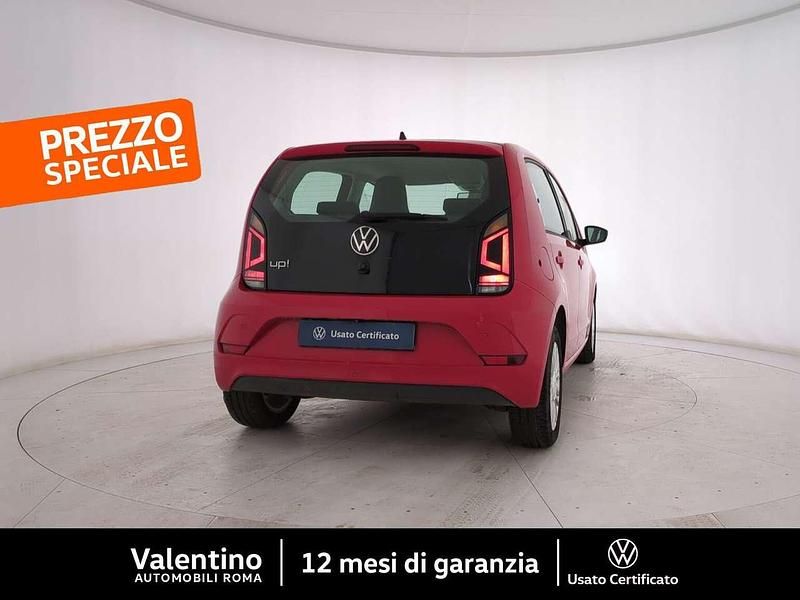 Usata VW up! move up! 65 CV (47 kW) 2021 Rosso Utilitaria