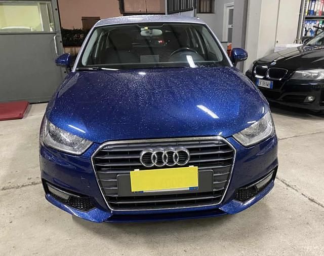 Usata Audi A1 90 CV (66 kW) 2015 Blu Utilitaria