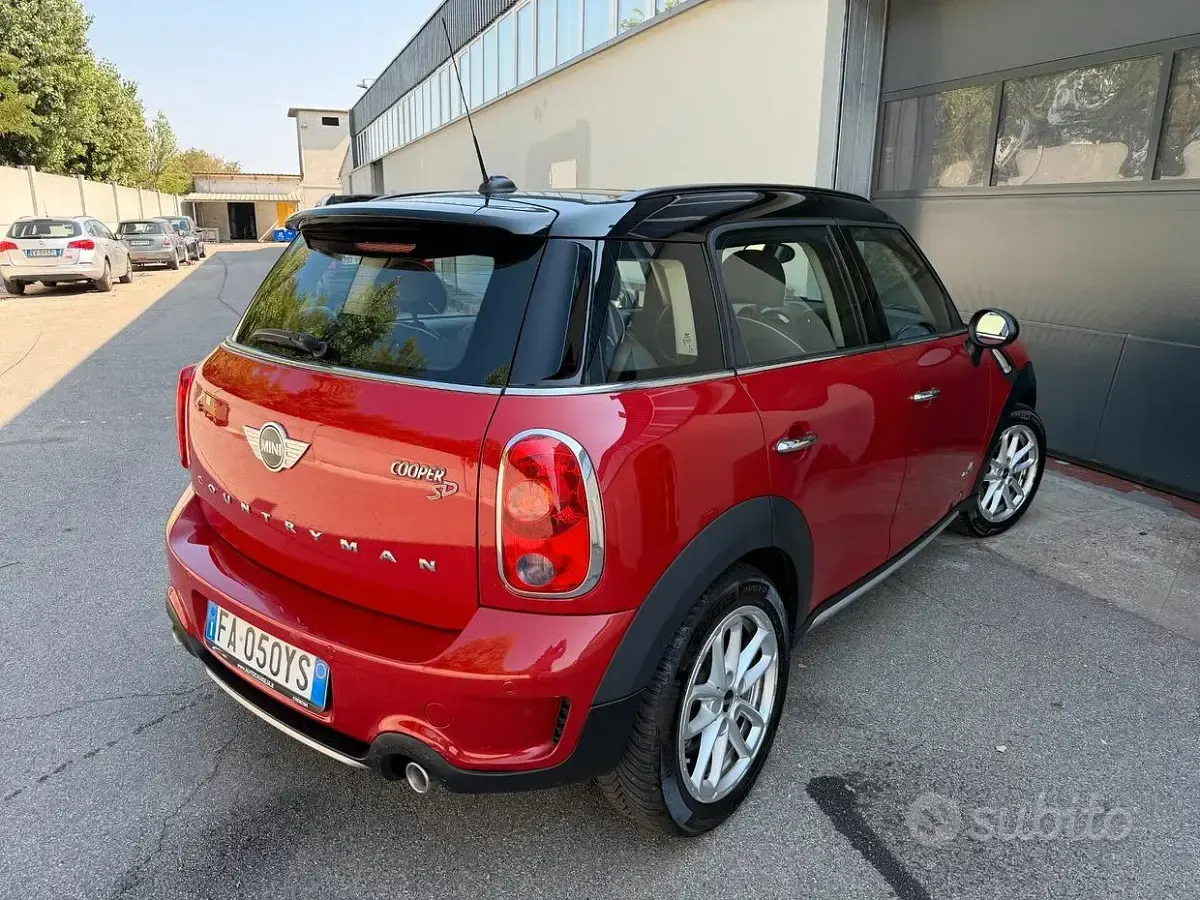 Usata Mini Cooper SD Countryman 143 CV (105 kW) 2015 Rosso SUV