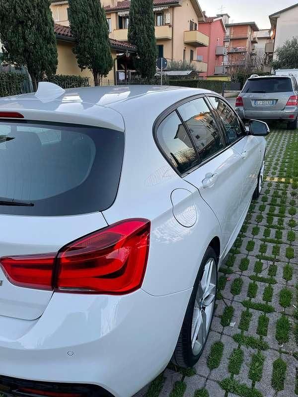 Usata BMW 116 Sport Line 116 CV (85 kW) 2016 Bianco Utilitaria