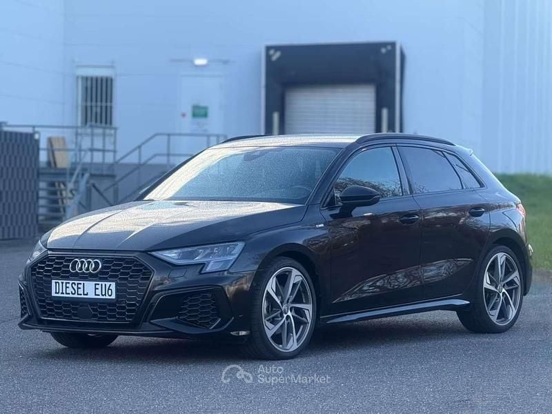 Usata Audi A3 S-Line 150 CV (110 kW) 2021 Nero Berlina