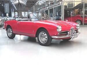 Usata Alfa Romeo Giulietta 80 CV (58 kW) 1960 Rosso Utilitaria