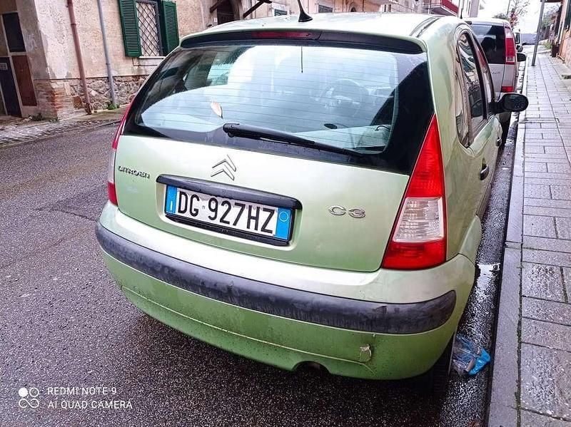 Usata Citroën C3 Exclusive 60 CV (44 kW) 2007 Verde Berlina