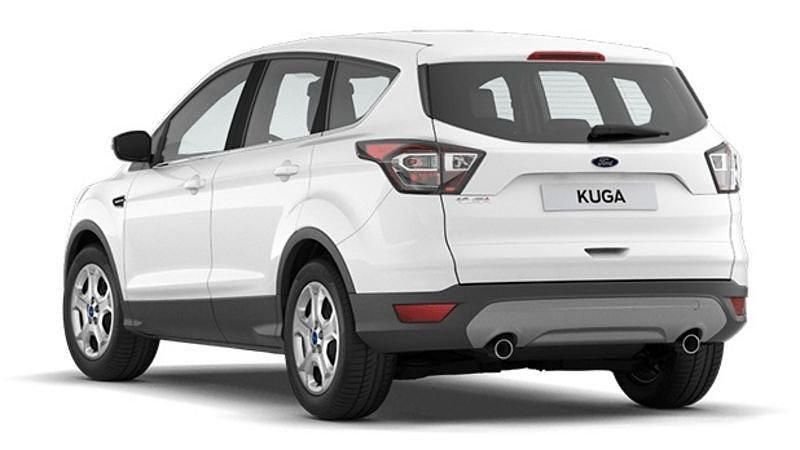 Usata Ford Kuga ST-Line 120 CV (88 kW) 2018 Rosso SUV