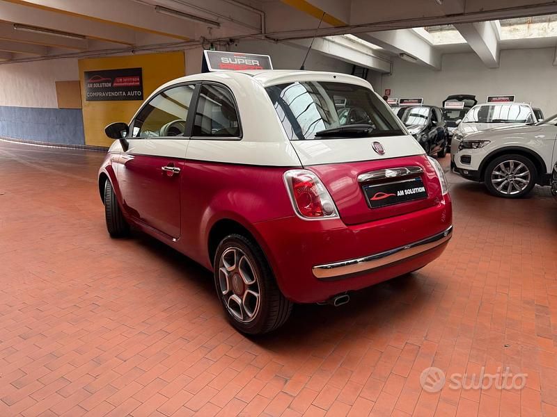Usata Fiat 500 69 CV (50 kW) 2011 Rosso Berlina