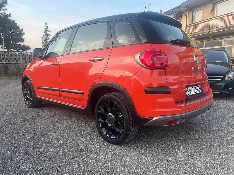 Usata Fiat 500L Cross 120 CV (88 kW) 2019 Arancione Monovolume