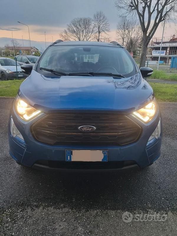 Usata Ford Ecosport 100 CV (73 kW) 2018 Blu SUV