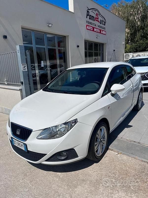 Usata Seat Ibiza 80 CV (58 kW) 2009 Bianco Berlina