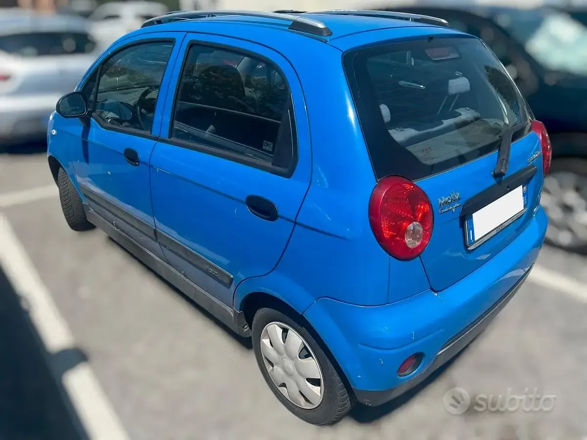 Usata Chevrolet Matiz 52 CV (38 kW) 2009 Bluazzurro Utilitaria