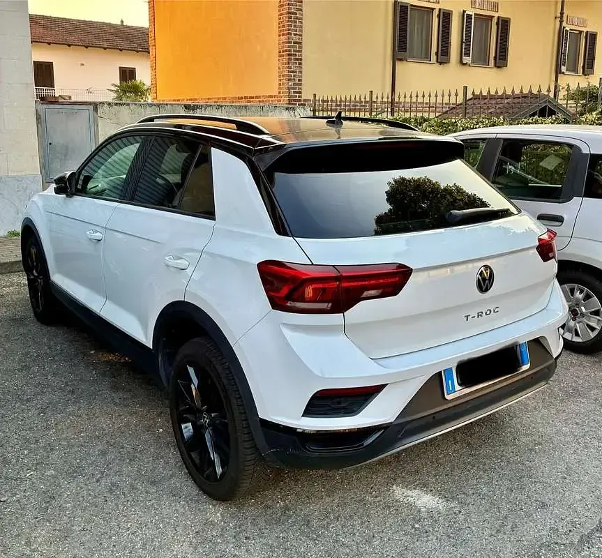 Usata VW T-Roc Advance 150 CV (110 kW) 2021 Bianco SUV