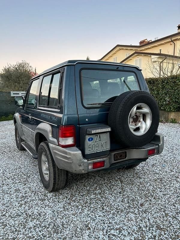 Usata Hyundai Galloper 100 CV (73 kW) 1998 Blu SUV