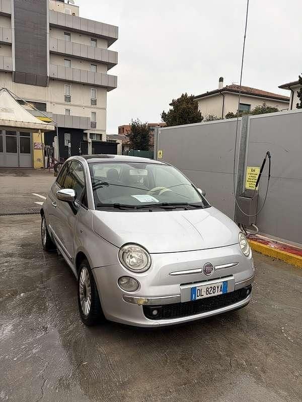 Usata Fiat 500 Lounge 69 CV (50 kW) 2008 Grigio Utilitaria