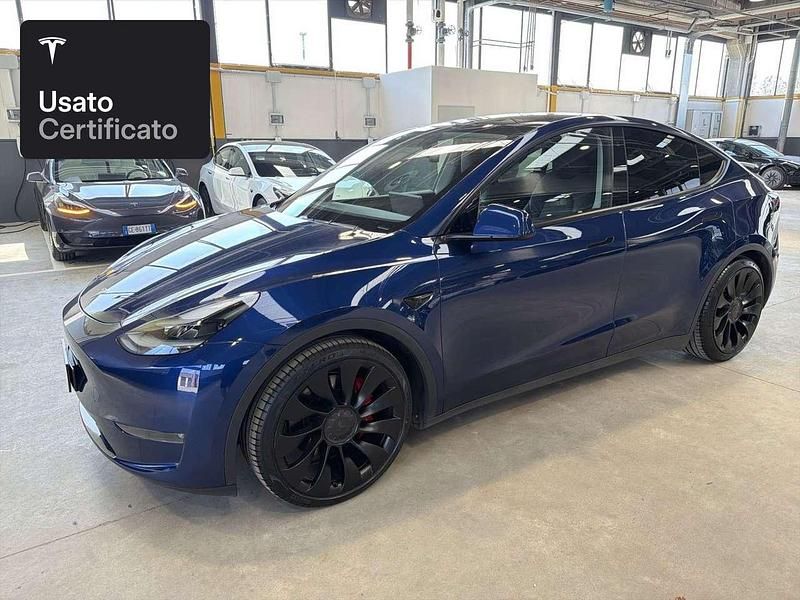 Usado Tesla Model Y Performance 392 kW (533 CV) 2024 Azul SUV