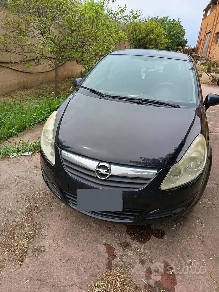 Usata Opel Corsa 80 CV (58 kW) 2009 Nero Utilitaria