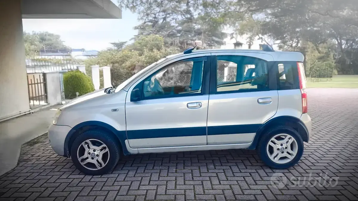 Usata Fiat Panda 2008 Grigio Utilitaria