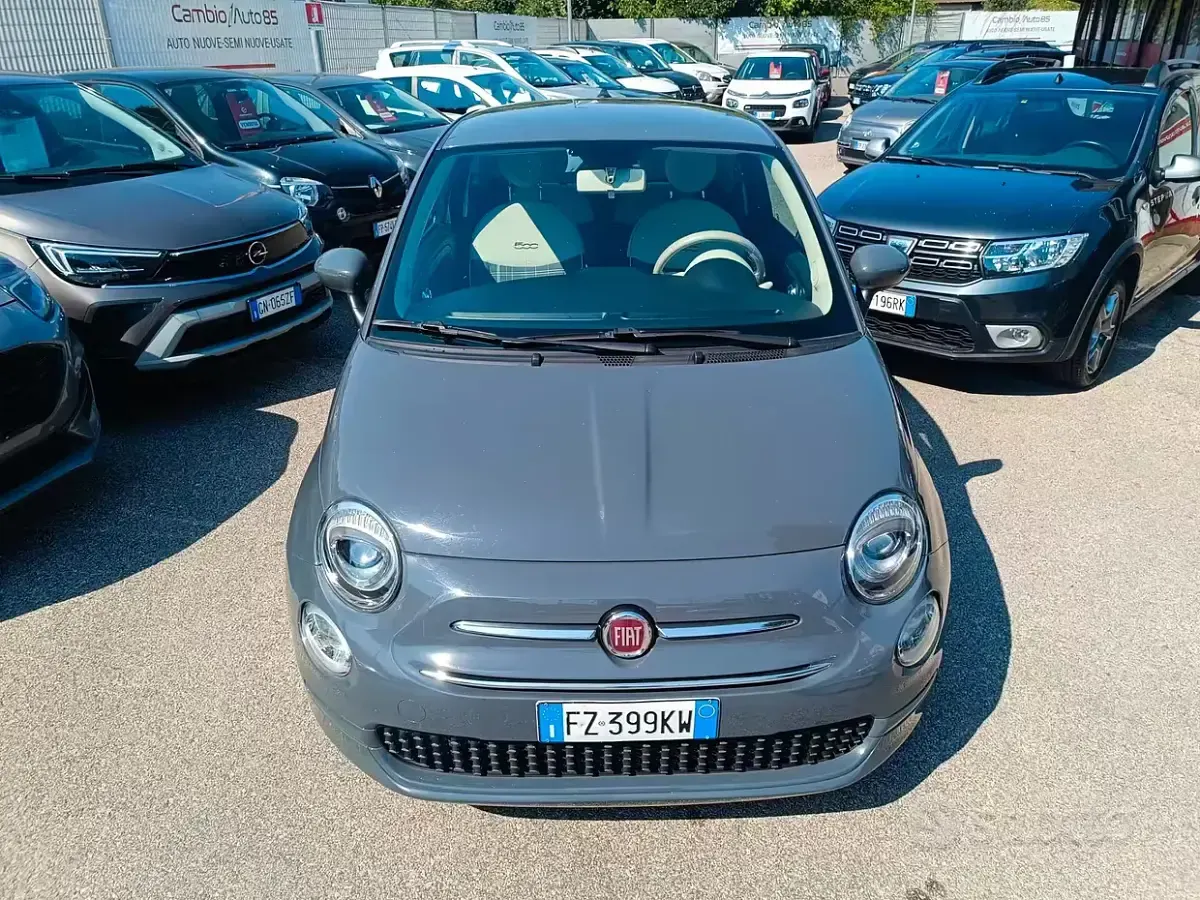 Usata Fiat 500 Lounge 69 CV (50 kW) 2020 Grigio Berlina