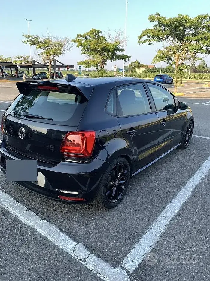 Usata VW Polo 75 CV (55 kW) 2017 Nero Berlina