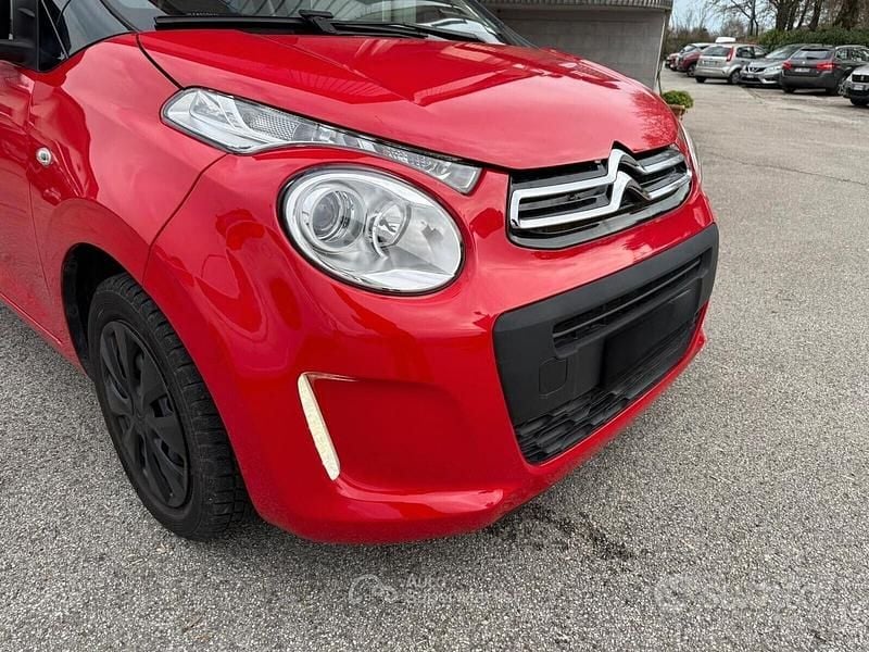 Usata Citroën C1 Shine 69 CV (50 kW) 2015 Rosso Utilitaria