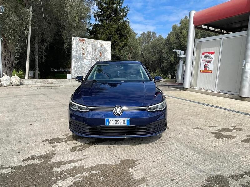 Usata VW Golf VIII Style 116 CV (85 kW) 2022 Blu Berlina
