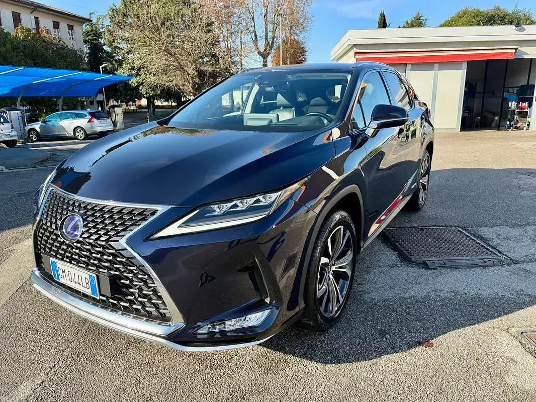 Usata Lexus RX450h Executive Line 262 CV (192 kW) 2022 Blu/azzurro SUV