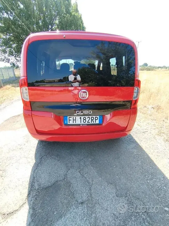 Usata Fiat Qubo Trekking 77 CV (56 kW) 2017 Rosso Monovolume