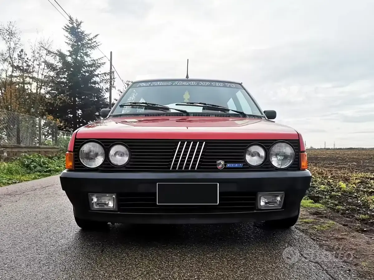 Usata Fiat Ritmo Abarth 130 CV (95 kW) 1983 Rosso Berlina