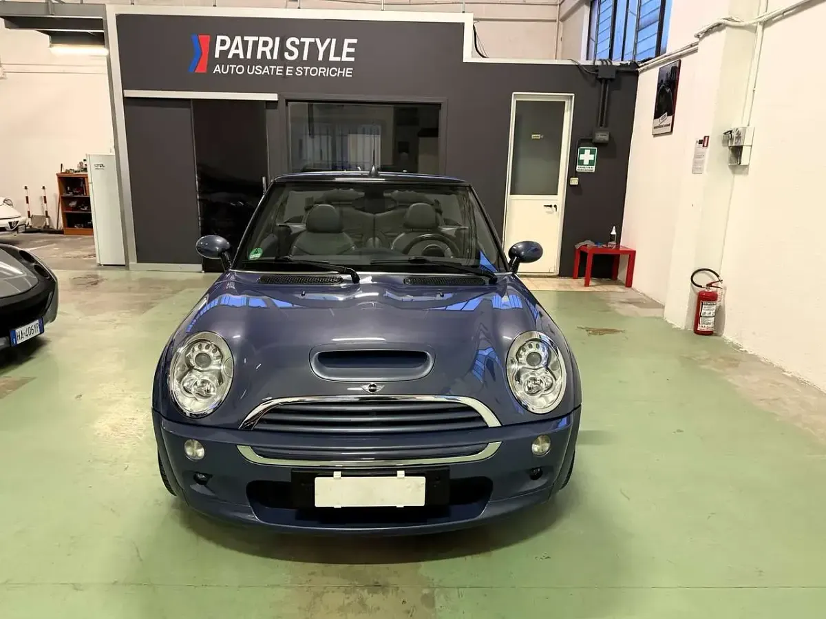 Usata Mini Cooper S Cabriolet 170 CV (125 kW) 2005 Blu/azzurro Cabrio