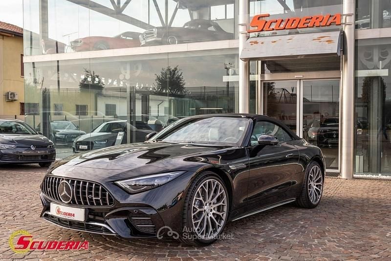 Usata Mercedes SL43 AMG AMG Line Premium Plus 381 CV (280 kW) 2022 Nero Cabrio
