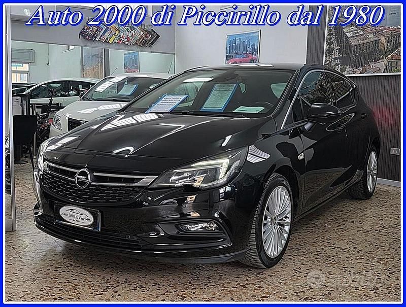 Usata Opel Astra 110 CV (80 kW) 2019 Nero Berlina