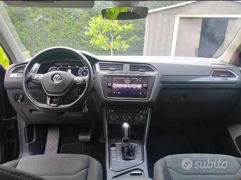 Usata VW Tiguan 150 CV (110 kW) 2018 Nero SUV